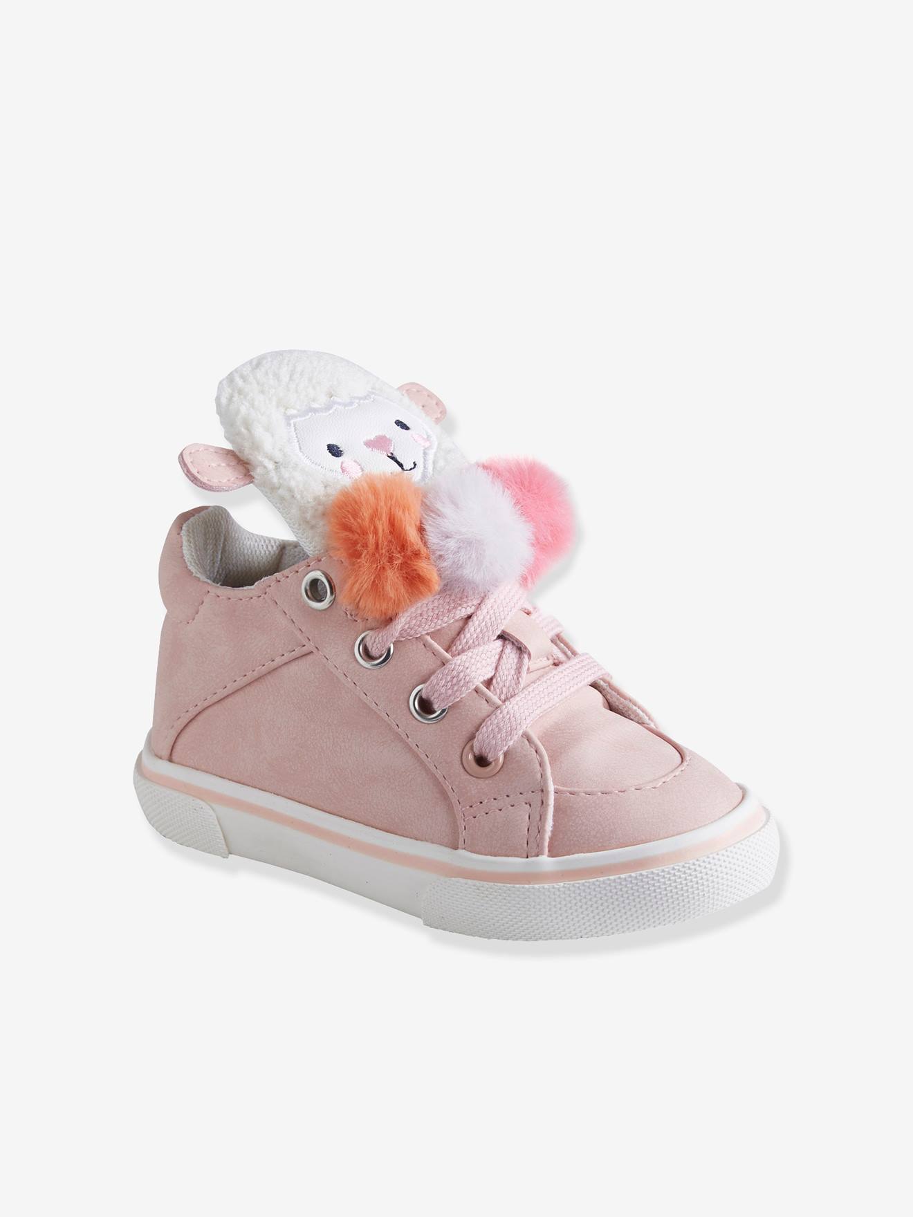 Baby girl best sale high top trainers