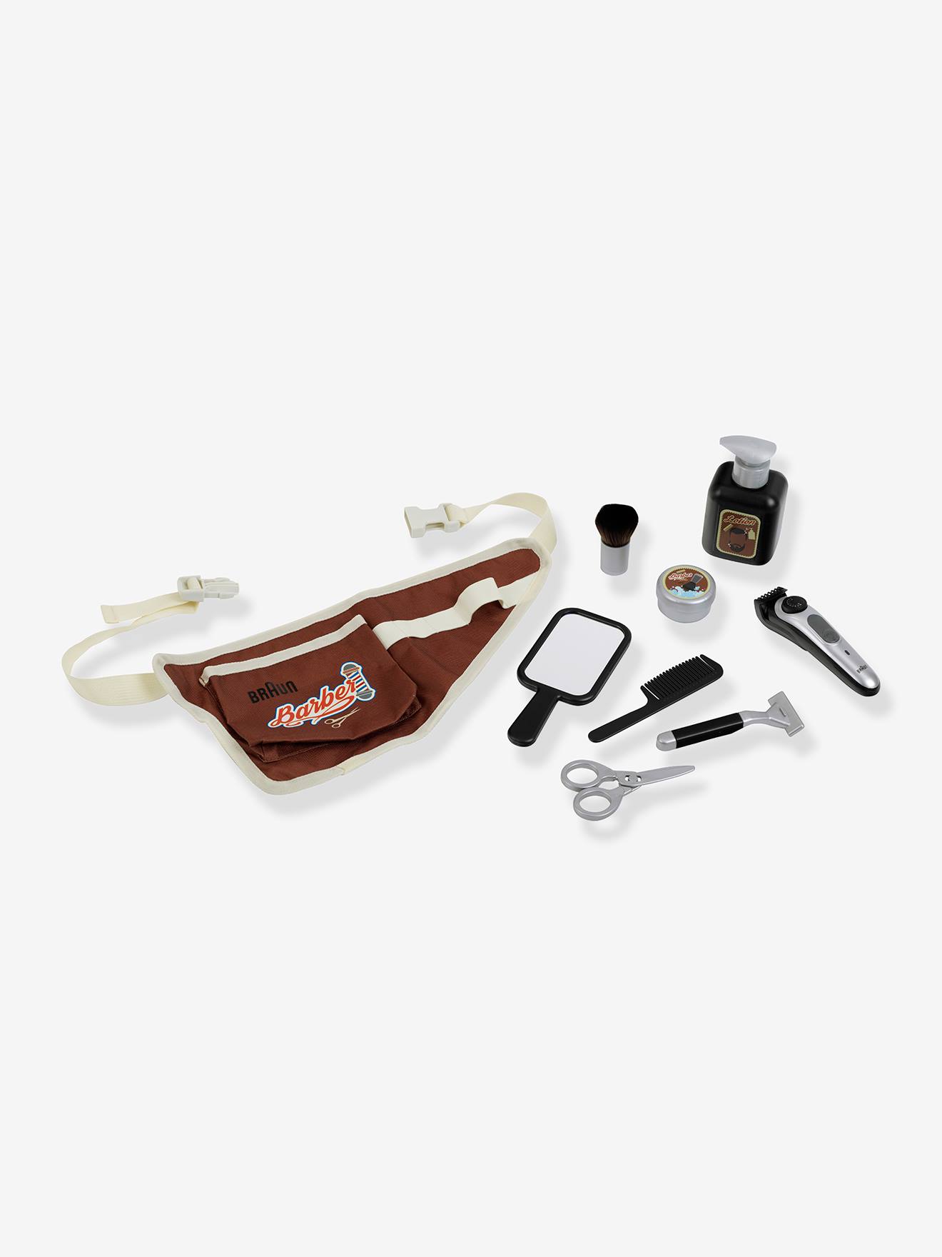 Barber belt with accessories multicoloured