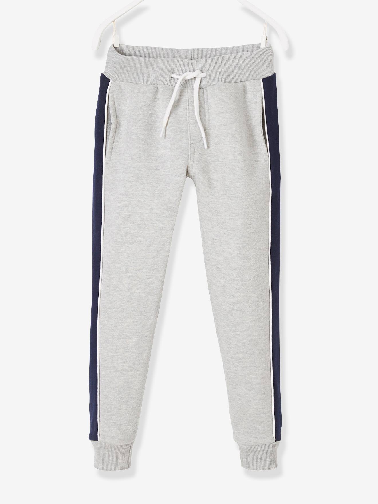boys with grey joggers