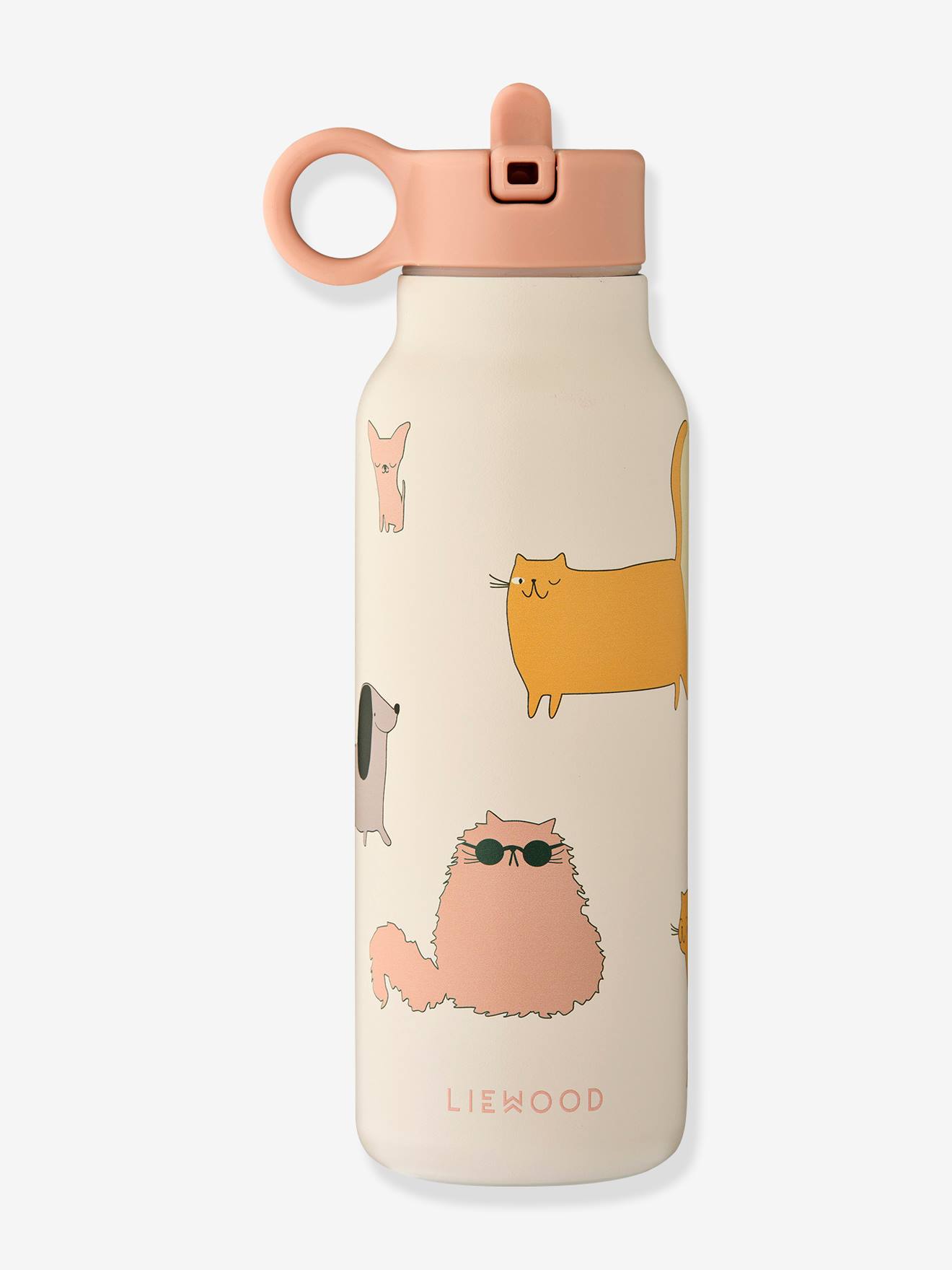 Falk 350ml water bottle - LIEWOOD pale