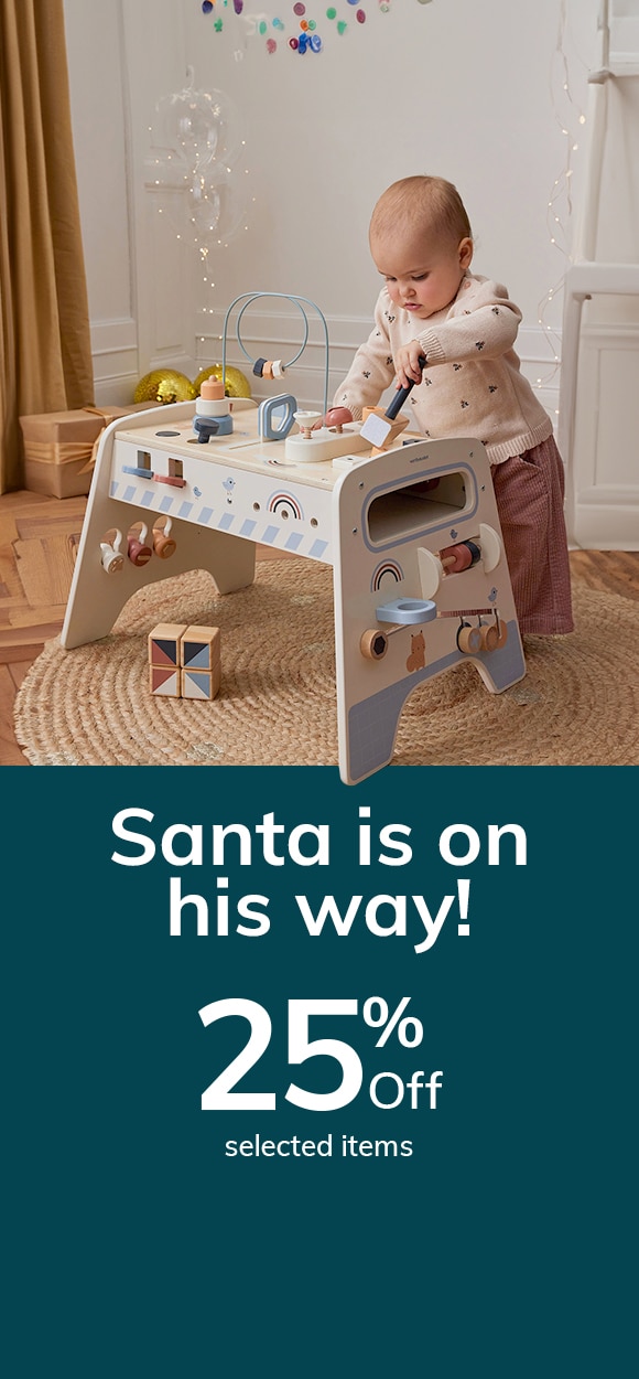 Santa is on his way! 25% off selected items