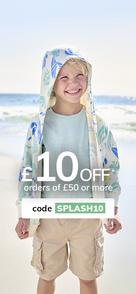 £10 off* orders of £50 or more - Use code SPLASH10 at checkout