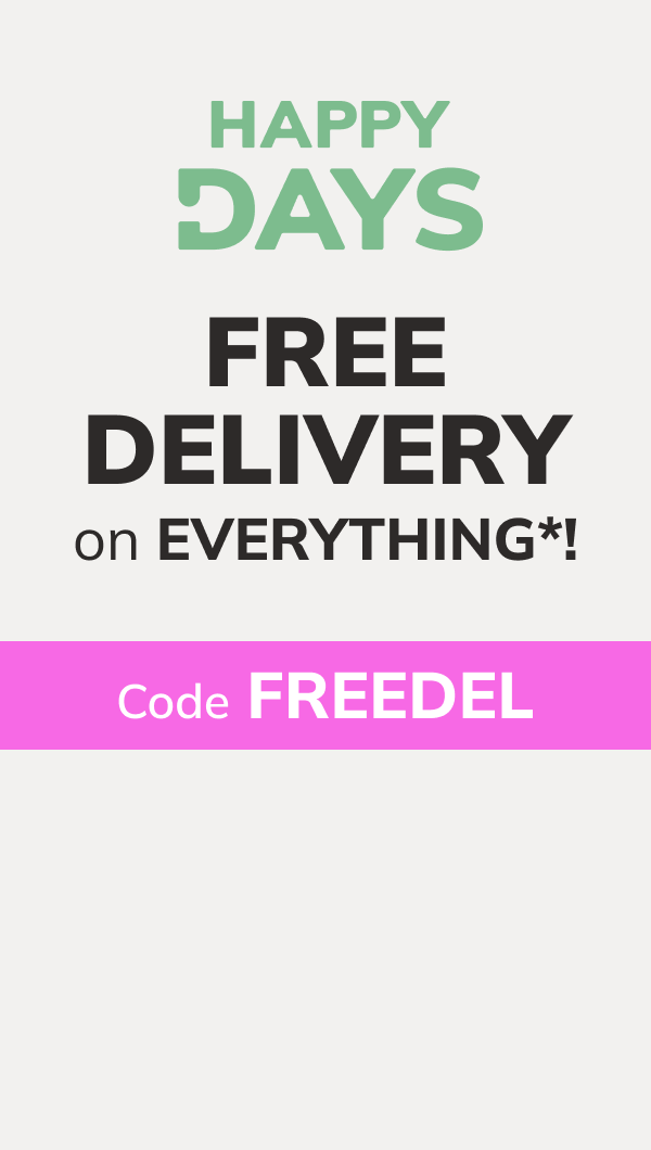 FREE Delivery on EVERYTHING! Code: FREEDEL